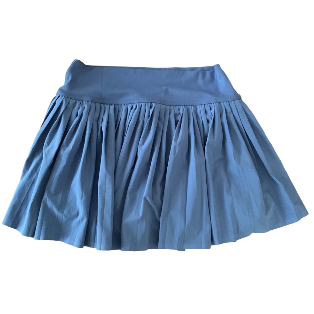 Offline by Aerie Aces Pleated Tennis Skirt Skort Blue Sz L